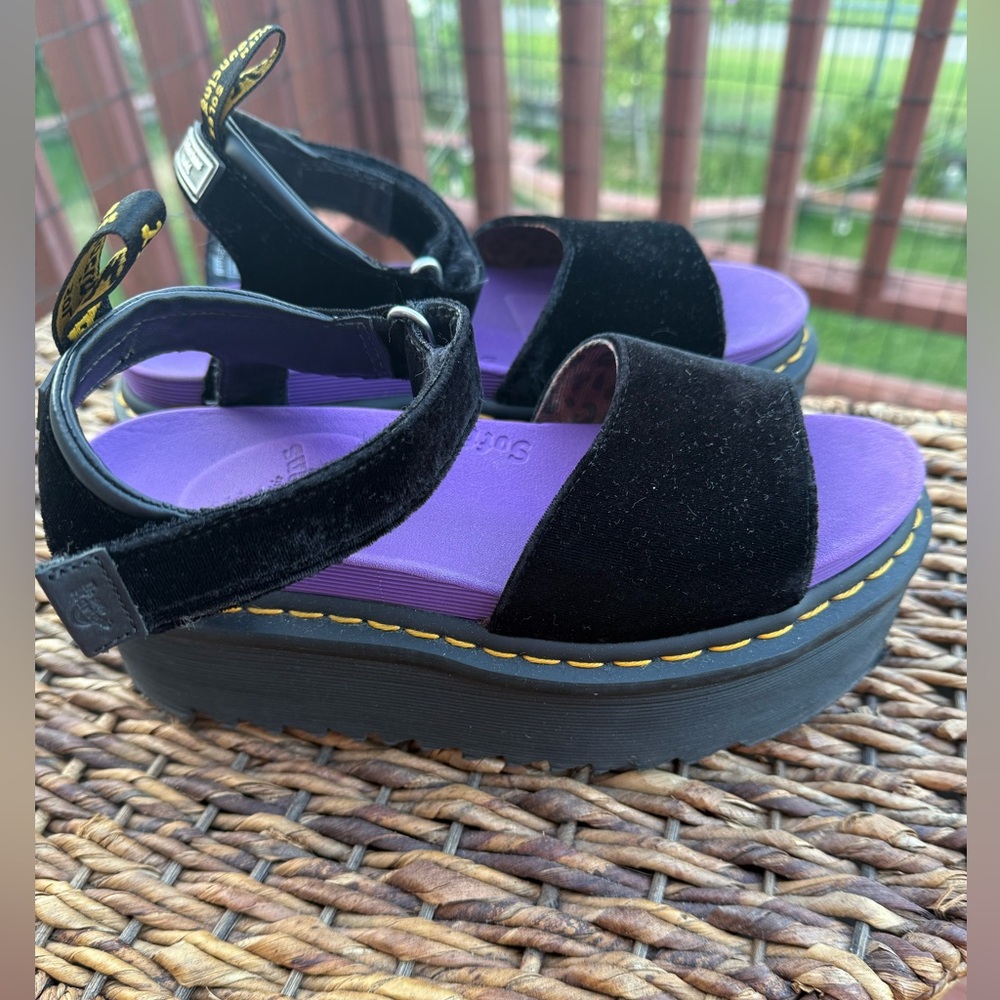 Dr marten platform sandals